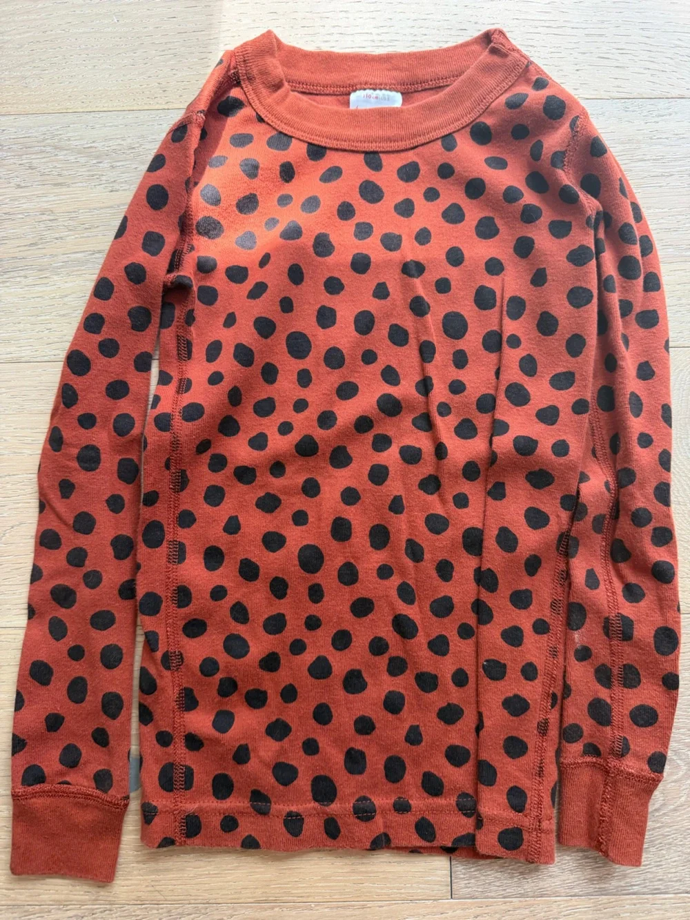 Hanna Andersson Cheetah Print Pajama Set Girls 5